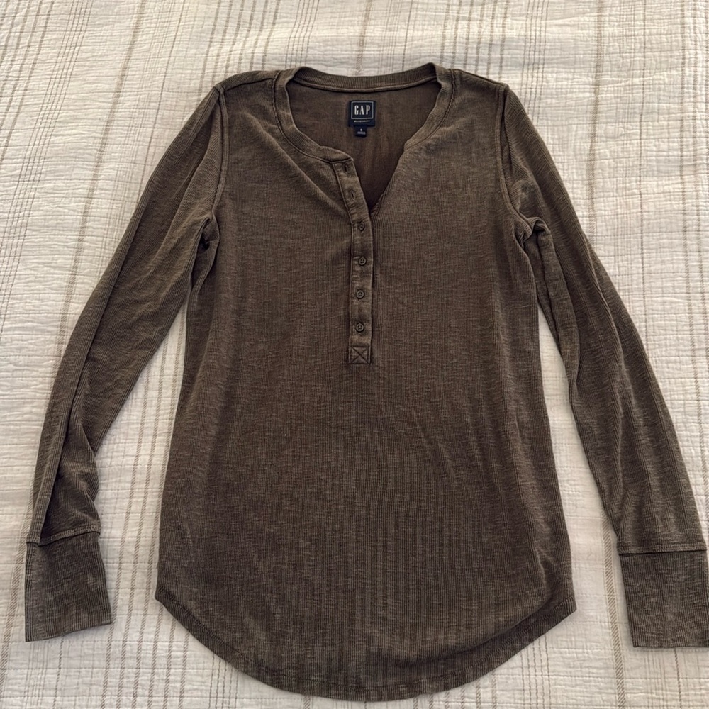 Thermal Gap Maternity Shirt